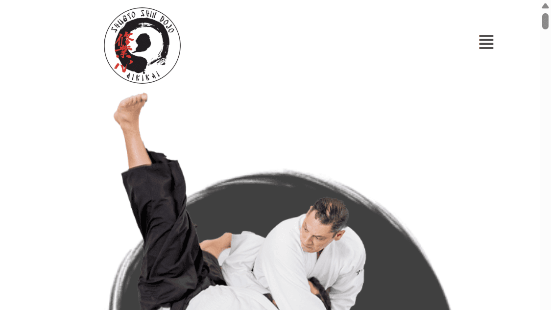 Captura del sitio web de Aikikai RD